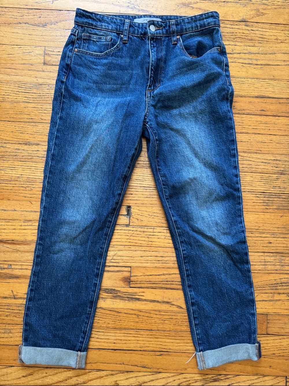 Joe's Jeans Slim Straight Dark Blue Denim